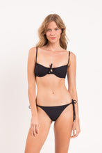 Carica l'immagine nel visualizzatore di Gallery, Model Front: Rio De Sol Bas Bottom Dots-Black Ibiza-Comfy