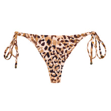 Carica l'immagine nel visualizzatore di Gallery, Product Front: Rio De Sol Bas Bottom Leopard Cheeky-Micro