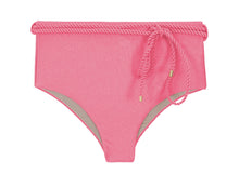 Carica l'immagine nel visualizzatore di Gallery, Product Front: Rio De Sol Bas Bottom Shimmer-Confetti Belted-High-Waist