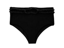 Carica l'immagine nel visualizzatore di Gallery, Product Front: Rio De Sol Bas Bottom St-Tpz-Black Hotpant-High