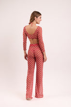 Carica l'immagine nel visualizzatore di Gallery, Model Back: Rio De Sol Haut De Plage Floral-Scales Top Harper