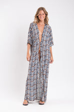 Carica l'immagine nel visualizzatore di Gallery, Model Front: Rio De Sol Vêtement De Plage Ikat Long Dress