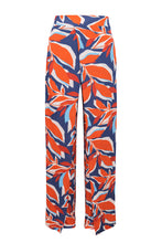 Carica l'immagine nel visualizzatore di Gallery, Product Front: Rio De Sol Pantalon De Plage Leaves Wide Pants