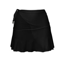 Carica l'immagine nel visualizzatore di Gallery, Product Front: Rio De Sol Jupe De Page Mini Skirt Nero