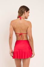 Carica l'immagine nel visualizzatore di Gallery, Model Back: Rio De Sol Jupe De Page Mini Skirt Rouge