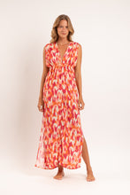 Carica l'immagine nel visualizzatore di Gallery, Model Front: Rio De Sol Vêtement De Plage Mirage Long Dress Soleil