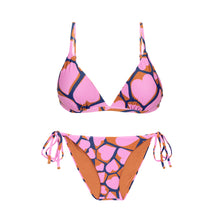 Carica l'immagine nel visualizzatore di Gallery, Product Front: Rio De Sol Ensemble Set Amore-Pink Tri-Fixo Ibiza-Comfy