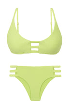 Carica l'immagine nel visualizzatore di Gallery, Product Front: Rio De Sol Ensemble Set Bora-Citrus Bra-Trio Madrid-Trio