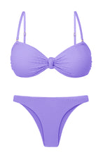 Carica l'immagine nel visualizzatore di Gallery, Product Front: Rio De Sol Ensemble Set Bora-Lavanda Bandeau-Joy Leblon