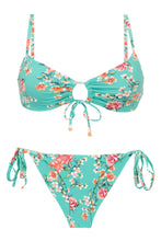 Carica l'immagine nel visualizzatore di Gallery, Product Front: Rio De Sol Ensemble Set Botanic Mila Cheeky-Tie