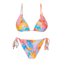 Carica l'immagine nel visualizzatore di Gallery, Product Front: Rio De Sol Ensemble Set Cloud Lia Cheeky-Tie