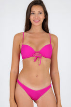 Carica l'immagine nel visualizzatore di Gallery, Gallery: Rio De Sol Ensemble Set Cotele-Amaranto Balconet-Pushup Lisboa