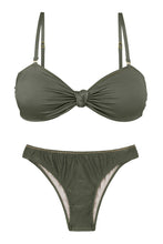 Carica l'immagine nel visualizzatore di Gallery, Product Front: Rio De Sol Ensemble Set Croco Bandeau-Joy Essential