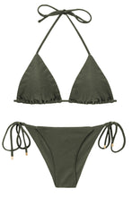 Carica l'immagine nel visualizzatore di Gallery, Product Front: Rio De Sol Ensemble Set Croco Tri-Inv Cheeky-Tie