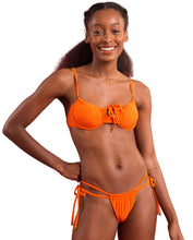 Carica l'immagine nel visualizzatore di Gallery, Gallery: Rio De Sol Ensemble Set Dots-Orange Balconet-Tie Pipa