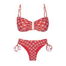 Carica l'immagine nel visualizzatore di Gallery, Product Front: Rio De Sol Ensemble Set Floral-Scales Sara Lola