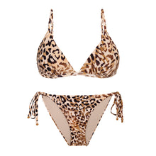 Carica l'immagine nel visualizzatore di Gallery, Product Front: Rio De Sol Ensemble Set Leopard Tri-Fixo Ibiza-Comfy