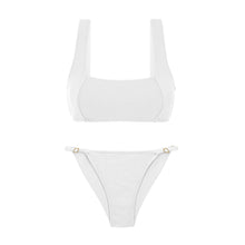 Carica l'immagine nel visualizzatore di Gallery, Product Front: Rio De Sol Ensemble Set Sand-White Mary Cheeky-Fixa