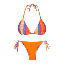Carica l'immagine nel visualizzatore di Gallery, Product Back: Rio De Sol Ensemble Set Stripes Tri-Inv Ibiza