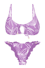 Carica l'immagine nel visualizzatore di Gallery, Product Front: Rio De Sol Ensemble Set Trail-Purple Tank-Tie Ipanema