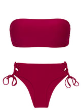 Carica l'immagine nel visualizzatore di Gallery, Product Front: Rio De Sol Ensemble Set Uv-Desejo Bandeau-Reto Madrid