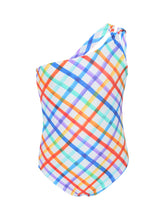Carica l'immagine nel visualizzatore di Gallery, Product Front: Rio De Sol Une Pièce Fille Square Santorini-Kids