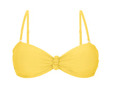 Carica l'immagine nel visualizzatore di Gallery, Product Front: Rio De Sol Haut Top Amarelo Bandeau-Crispy
