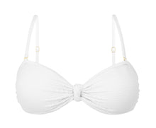 Carica l'immagine nel visualizzatore di Gallery, Product Front: Rio De Sol Haut Top Bora-White Bandeau-Joy
