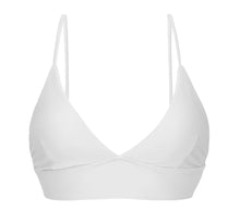 Carica l'immagine nel visualizzatore di Gallery, Product Front: Rio De Sol Haut Top Cotele-Branco Tri-Tank