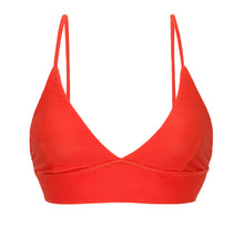 Carica l'immagine nel visualizzatore di Gallery, Product Front: Rio De Sol Haut Top Cotele-Tomate Tri-Tank