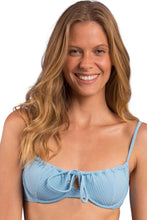 Carica l'immagine nel visualizzatore di Gallery, Gallery: Rio De Sol Haut Top Dots-Sky Balconet-Tie