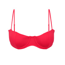 Carica l'immagine nel visualizzatore di Gallery, Product Front: Rio De Sol Haut Top Hibiscus Coral
