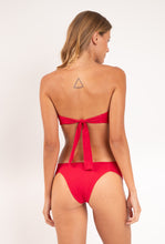 Carica l'immagine nel visualizzatore di Gallery, Model Back: Rio De Sol Haut Top Malibu-Malagueta Mavi