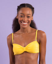 Carica l'immagine nel visualizzatore di Gallery, Image 10: Rio De Sol Haut Top Malibu-Yellow Bandeau-Duo