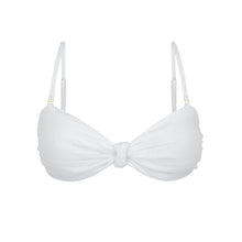 Carica l'immagine nel visualizzatore di Gallery, Product Front: Rio De Sol Haut Top Memphis-White Bandeau-Joy