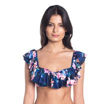 Carica l'immagine nel visualizzatore di Gallery, Image 02: Saha Haut Top Cumbia Floral Night