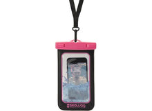Carica l'immagine nel visualizzatore di Gallery, Model Front: Seawag Sac De Plage Seawag Black & Pink Waterproof Case 5.7