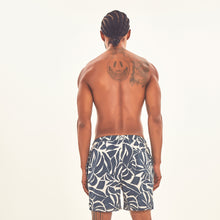 Carica l'immagine nel visualizzatore di Gallery, Model Back: Uv Line Bermuda / Short Pour Homme Shorts Costela Aco Upf50+