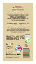 Carica l'immagine nel visualizzatore di Gallery, Product Back: Vahine Solaire Vahine Monoi Vanille 125Ml