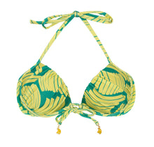 Carica l'immagine nel visualizzatore di Gallery, Product Front: Rio De Sol Haut Top Banana Yellow Balconet
