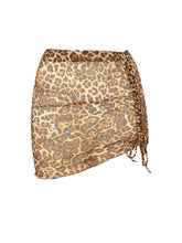Carica l'immagine nel visualizzatore di Gallery, Product Front: Rio De Sol Jupe De Page Yaguara Mini Skirt Ruched
