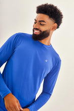 Carica l'immagine nel visualizzatore di Gallery, Image 04: Uv Line T-Shirt Longsleeve Uvpro Brasil Masc Cobalto Upf50+
