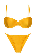 Carica l'immagine nel visualizzatore di Gallery, Product Front: Rio De Sol Ensemble Set Eden-Pequi Balconet Cheeky-Fixa
