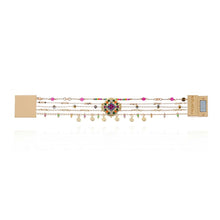 Carica l'immagine nel visualizzatore di Gallery, Product Back: Hipanema Bracelet Cuff Goldville Gold Hipanema
