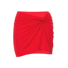 Carica l'immagine nel visualizzatore di Gallery, Product Front: Rio De Sol Jupe De Page Rouge Skirt-Knot
