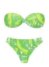 Carica l'immagine nel visualizzatore di Gallery, Product Front: Rio De Sol Ensemble Set Green-Palms Twist Nice
