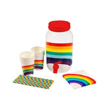 Carica l'immagine nel visualizzatore di Gallery, Product Front: Sunnylife Fête Drink Party Kit Rainbow

