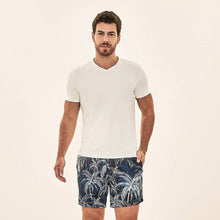 Carica l'immagine nel visualizzatore di Gallery, Image 06: Uv Line Short De Bain Short Acqua Coqueiros Marinho Upf50+
