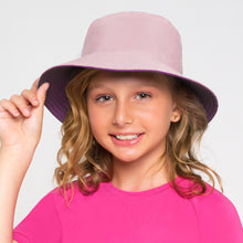 Carica l'immagine nel visualizzatore di Gallery, Model Front: Uv Line Chapeau Souple/Capeline Hat California Inf Baby Raspberry Upf50+
