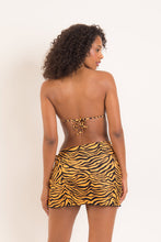 Carica l'immagine nel visualizzatore di Gallery, Model Back: Rio De Sol Jupe De Page Wild-Orange Skirt-Knot
